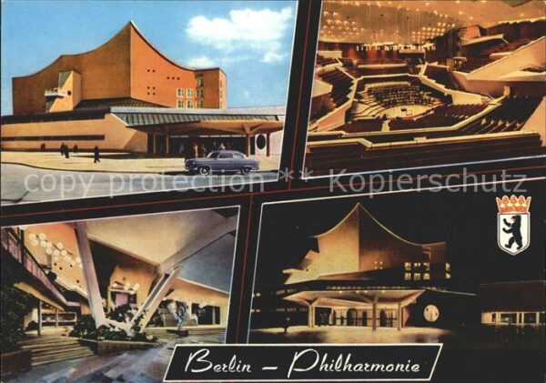 Berlin Philharmonie Teilansichten