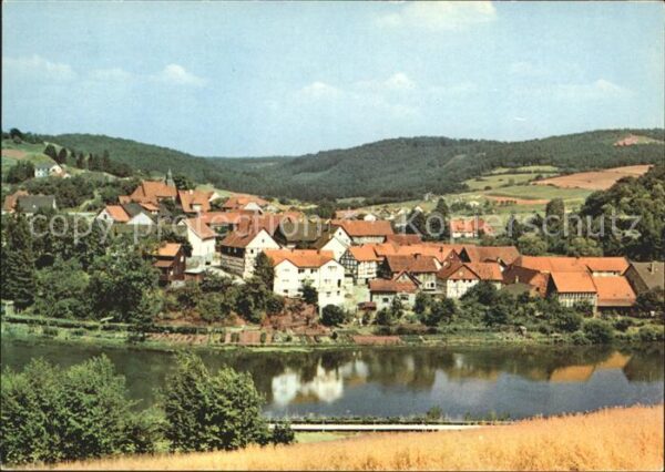 Nieder-Werbe Edersee Ortsansicht
