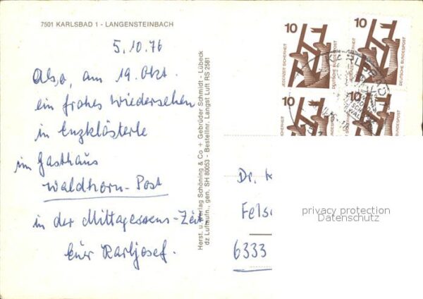 Langensteinbach Karlsbad Fliegeraufnahme – Bild 2