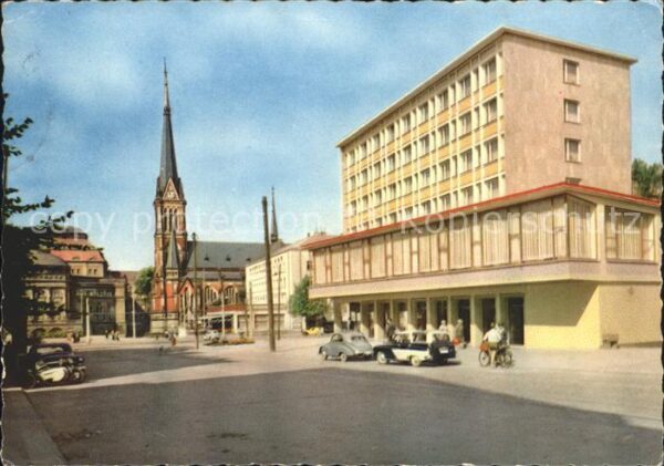 Karl-Marx-Stadt Theaterplatz Kirche