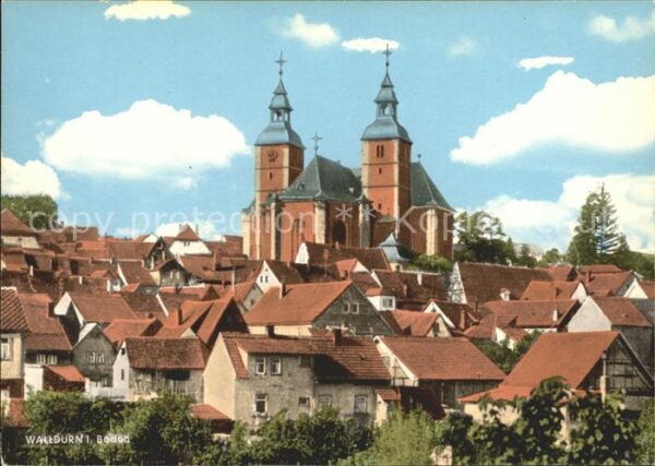 Wallduern Wallfahrtsort zum hl Blut Barockkirche