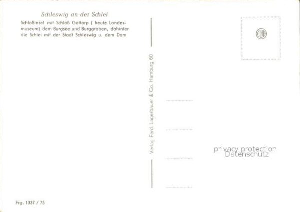 Schleswig Holstein Schlei Dom Schlossinsel mit Schloss Got – Bild 2