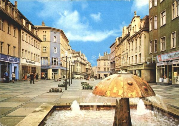 Zeitz Leninstrasse Brunnen
