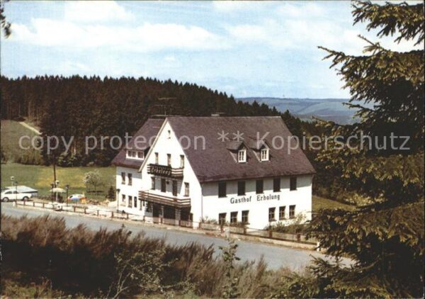 Laibach Bad Berleburg Hotel Pension Cafe Erholung