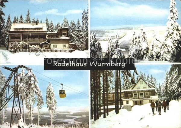 Wurmberg Rodelhaus Wurmberg Panorama Gondelbahn