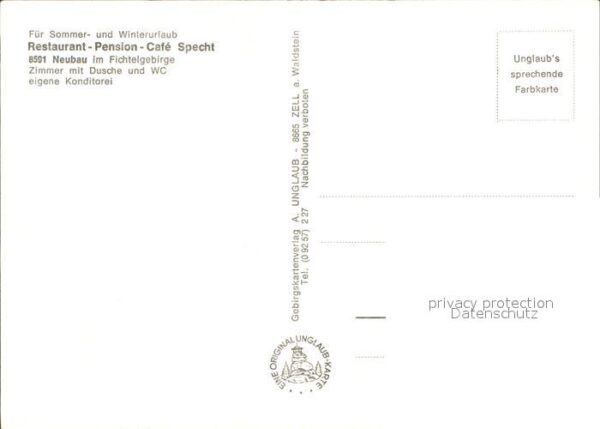 Neubau Fichtelberg Restaurant Pension Cafe Specht Gaststub – Bild 2