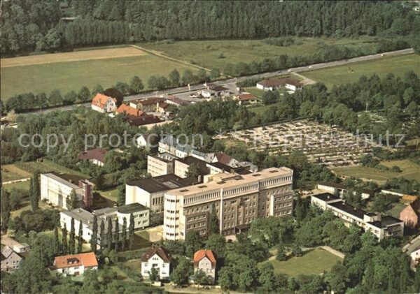 Hemer Spezial Lungenklinik Fliegeraufnahme