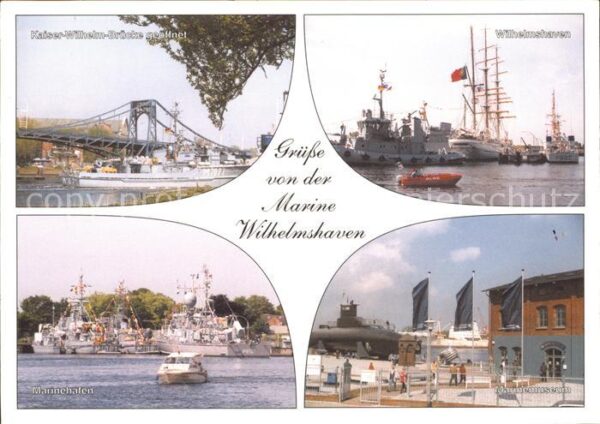 Wilhelmshaven Kaiser Wilhelm Brücke geöffnet Wilhelms