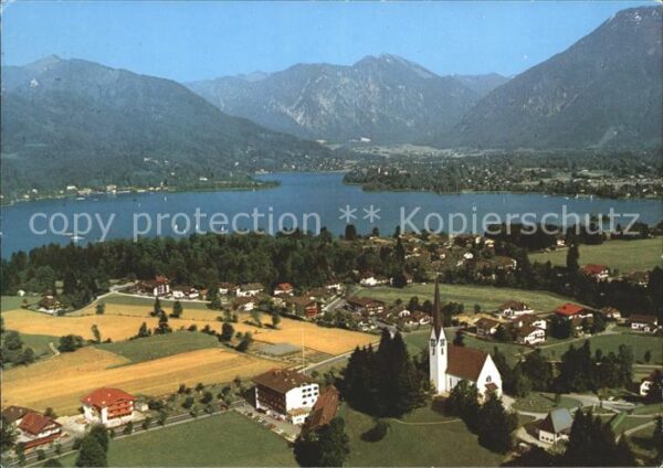 Bad Wiessee Hotel Wiesseer Hof Kirche Fliegeraufnah