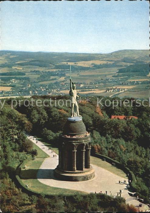 Teutoburgerwald Hermannsdenkmal Panorama