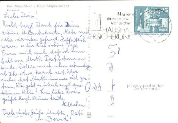 Karl-Marx-Stadt Rosenhof – Bild 2