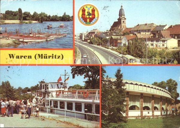 Waren Mueritz Bootsverleih Tiefwarensee Umgehungsstra