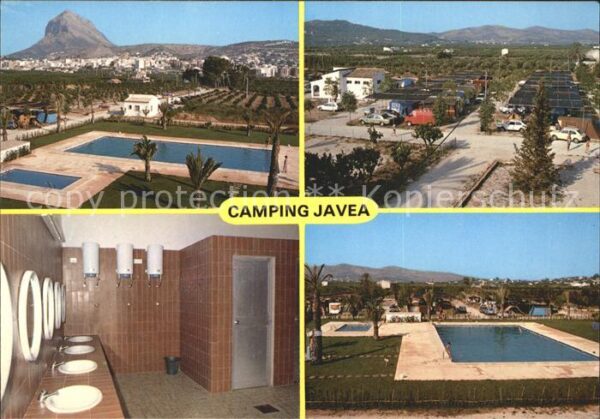Alicante Camping Javea Swimmingpool Waschraum Pa