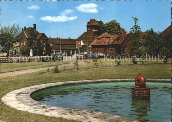 Rehburg-Loccum Am Marktplatz Brunnen