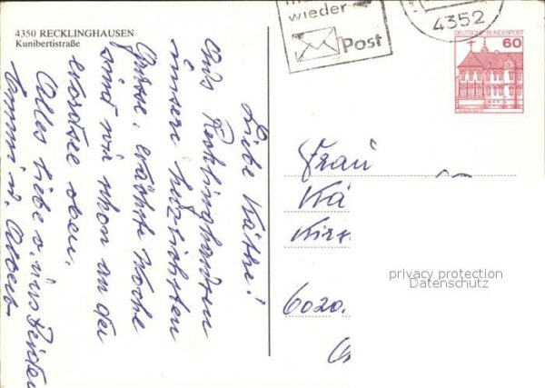 Recklinghausen Westfalen Kunibertistrasse – Bild 2
