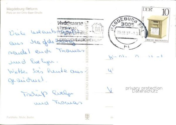 Magdeburg Platz an der Otto Baer Strasse – Bild 2