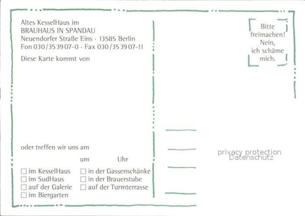 Spandau Berlin Altes KesselHaus im Brauhaus in Spandau – Bild 2
