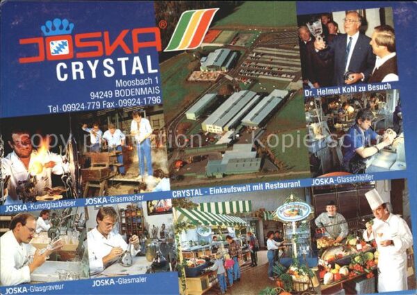 Bodenmais Joska Crystal Erlebniswelt Kunstglasblä