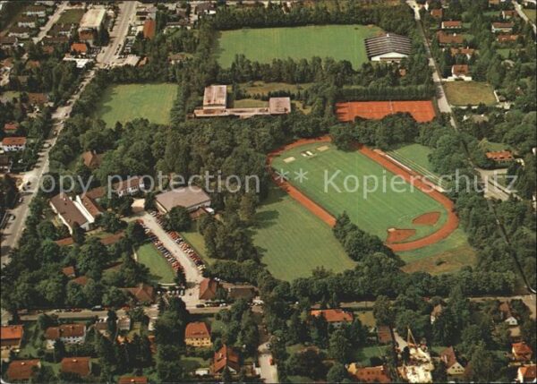 Gruenwald Muenchen Sportschule Grünwald Fliegeraufnahme