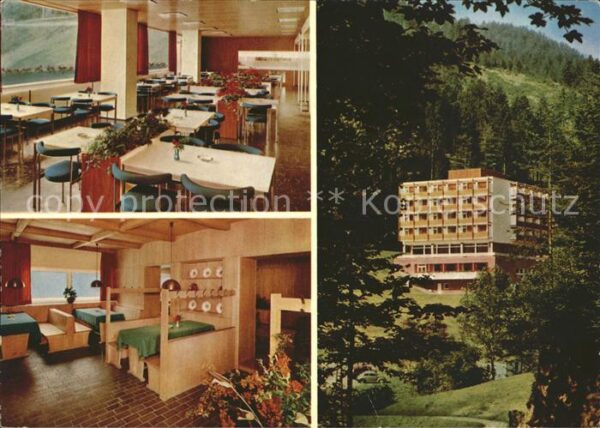 Oppenau Haus Wasserfall Erholungsheim der Dt Po