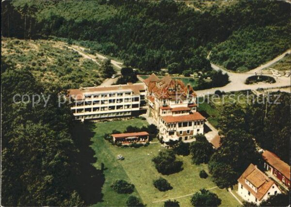 Bad Sachsa Harz Sanatorium Eulings Wiese Fliegeraufnahm