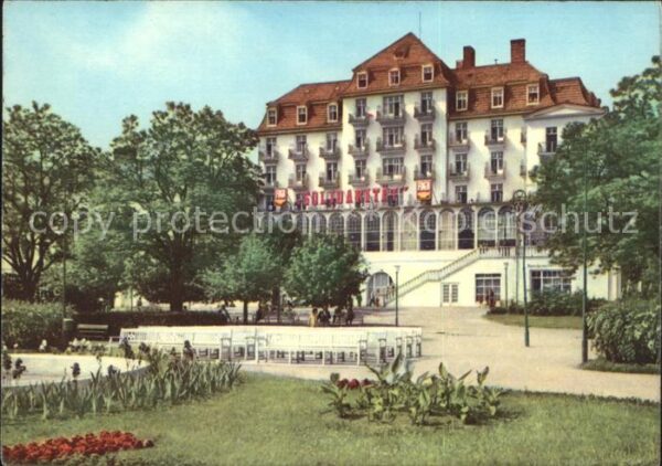 Heringsdorf Ostseebad Usedom FDGB Heim Solidarität