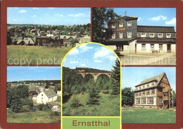 Ernstthal Teilansichten Rennsteigschlösschen Viad