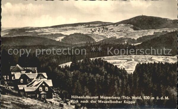 Masserberg mit Meuselbacher Kuppe