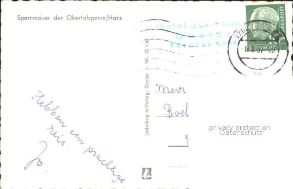 Okertalsperre Sperrmauer – Bild 2