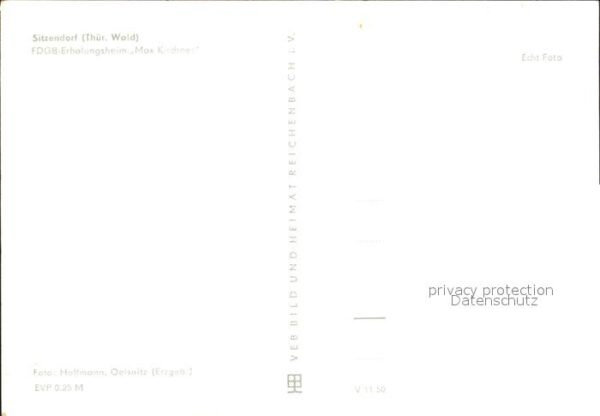 Sitzendorf Thueringen FDGB Erholungsheim Max Kirchner – Bild 2