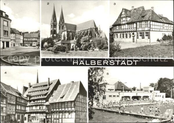 Halberstadt Johannesbrunnen Dom Gleimhaus Kulkmühle