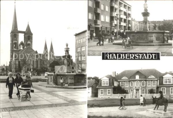 Halberstadt Martinikirche Dom Fischmark
