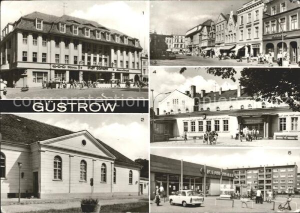 Guestrow Mecklenburg Vorpommern Hotel Stadt Güstrow Theater Elisabethen