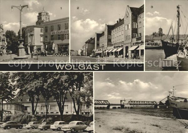 Wolgast Mecklenburg-Vorpommern Platz-der-Jugend Ernst-Thälmann-Platz H