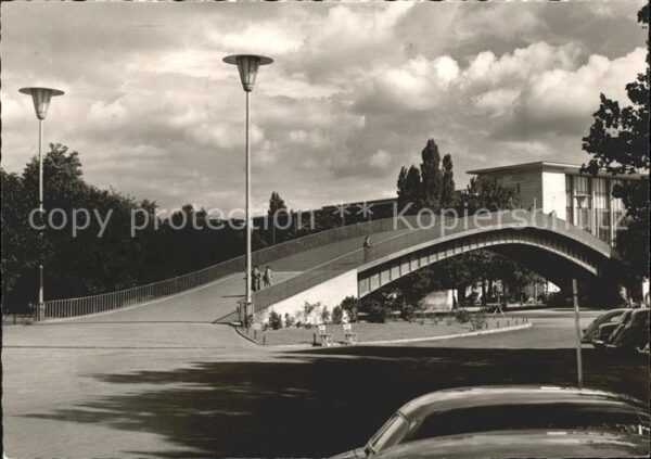 Duesseldorf Aluminiumbrücke