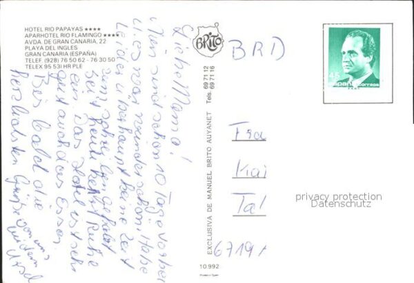 Playa del Ingles Hotel-Rio-Papayas Hotel-Rio-Flamingo – Bild 2