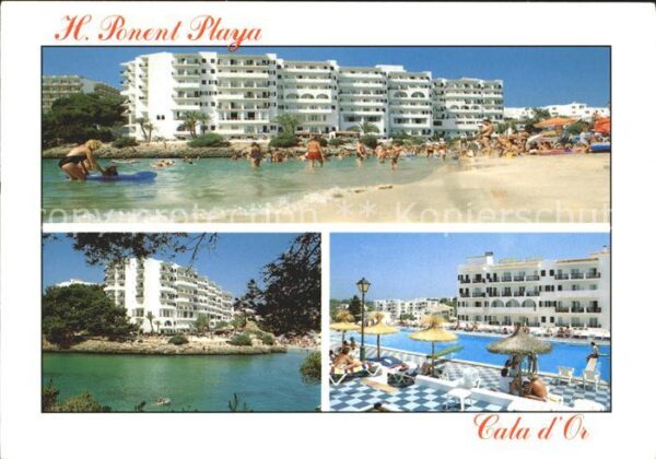 Cala d Or Hotel Ponent Playa