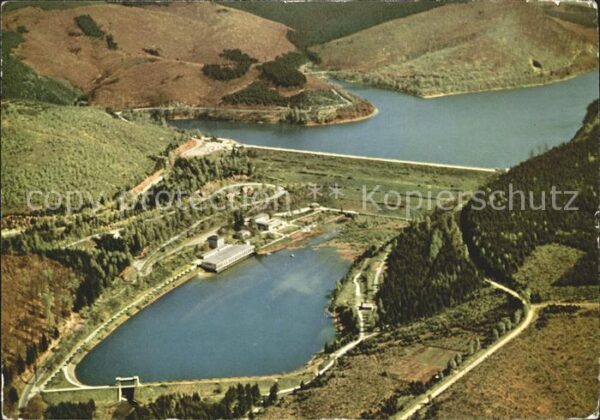 Osterode Harz Sösetalsperre Fliegeraufnahme