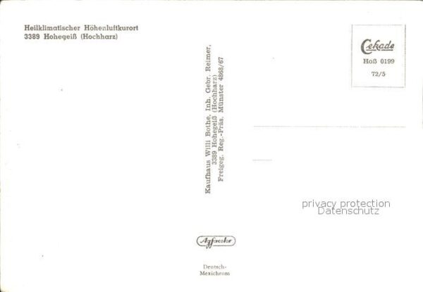 Hohegeiss Harz Fliegeraufnahme – Bild 2