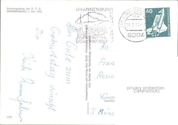 Brannenburg Erholungsheim der D.P.G. – Bild 2