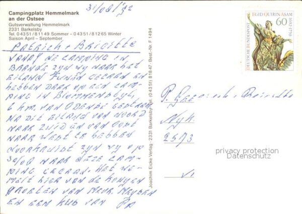 Barkelsby Fliegeraufnahme Camping Hemmelmark – Bild 2
