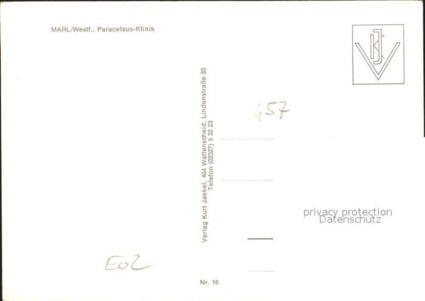 Marl Westfalen Paracelsus Klinik – Bild 2