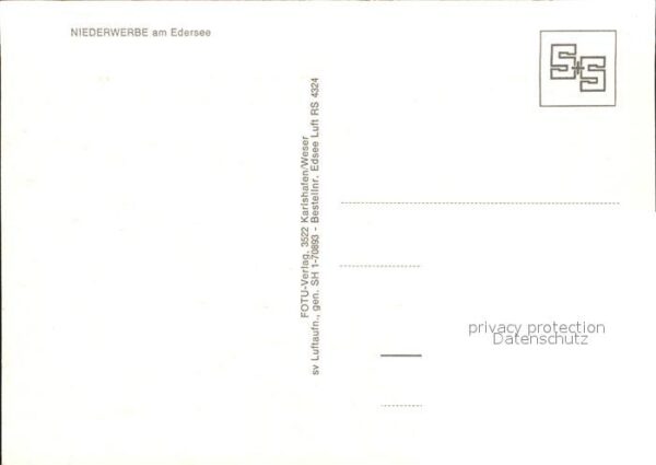 Edersee Fliegeraufnahme Niederwerbe – Bild 2