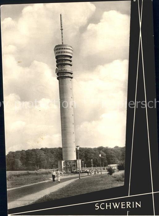 Schwerin Mecklenburg Fernsehturm in Zippendorf