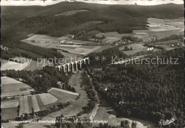 Beerfelden Odenwald Fliegeraufnahme Himbächel Viadukt