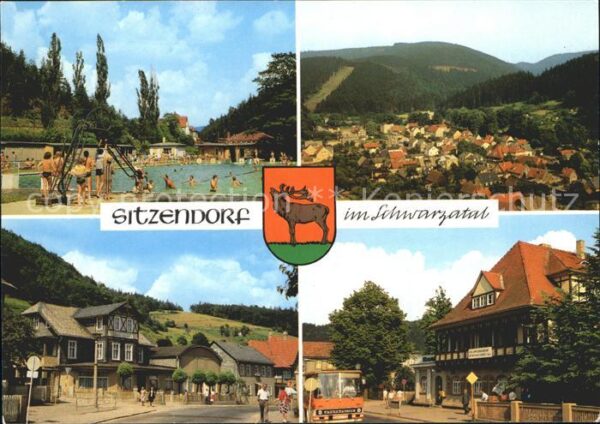 Sitzendorf Thueringen Schwimmbad Hotel Zur Linde