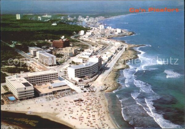 Can Picafort Mallorca Fliegeraufnahme Hotel Son Baulo