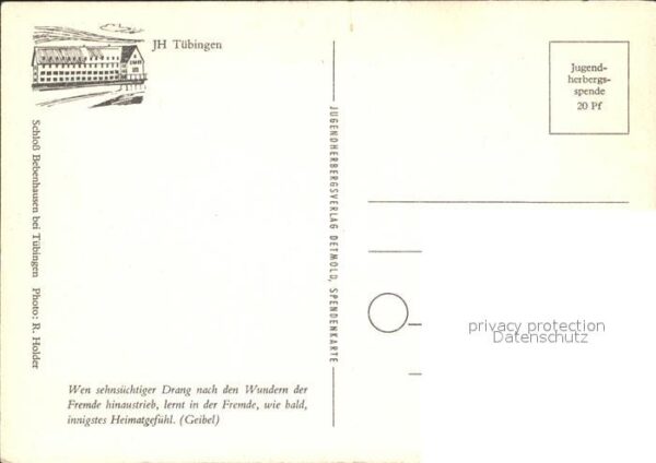 Bebenhausen Tuebingen Schloss JH Tübingen – Bild 2