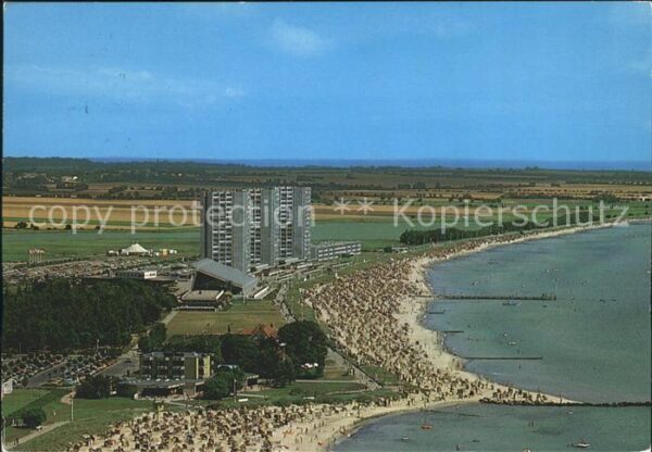 Burg Fehmarn Fliegeraufnahme Strand