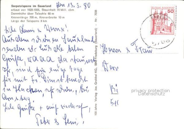 Sorpetalsperre – Bild 2